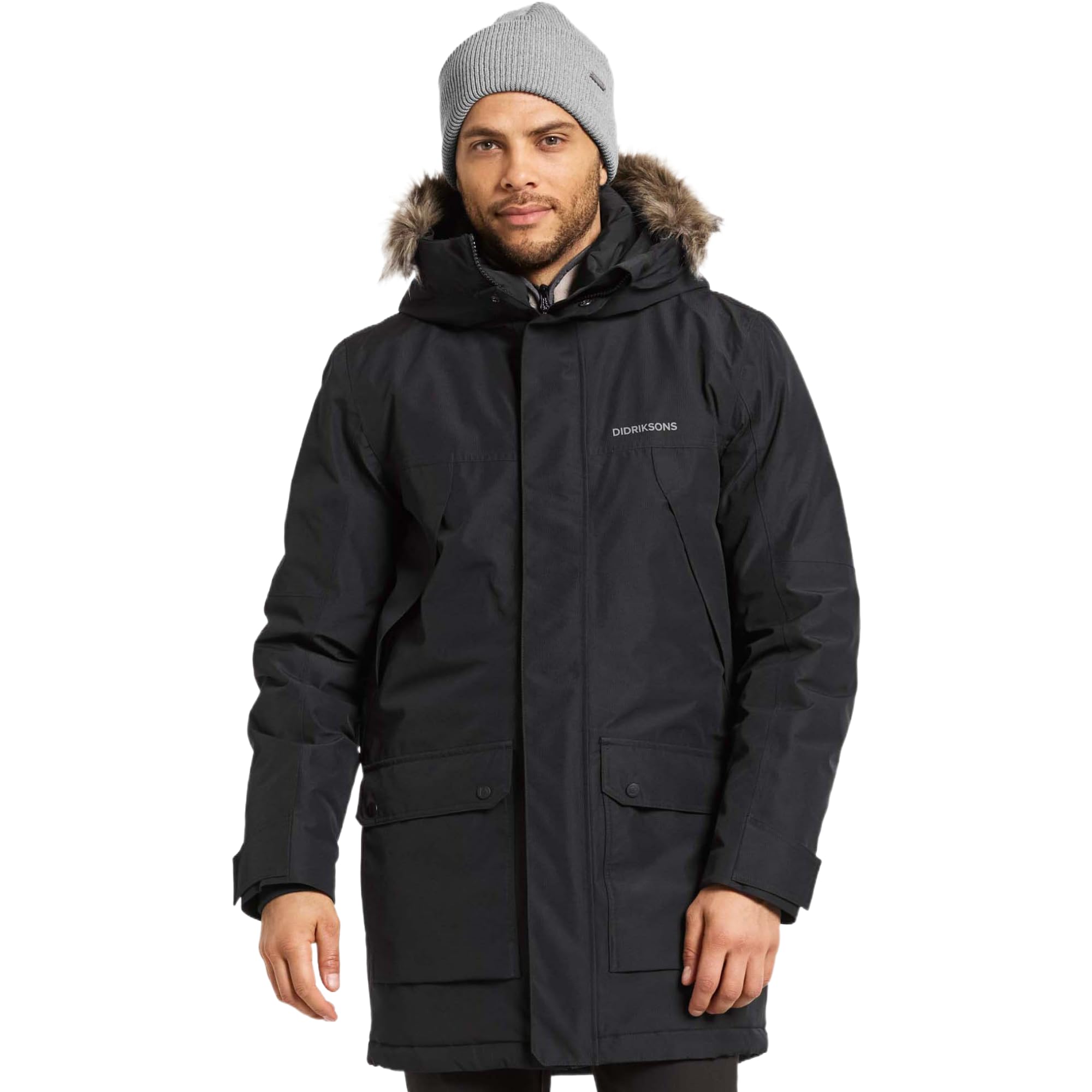 Didriksons Men's Black Rick Parka 2
