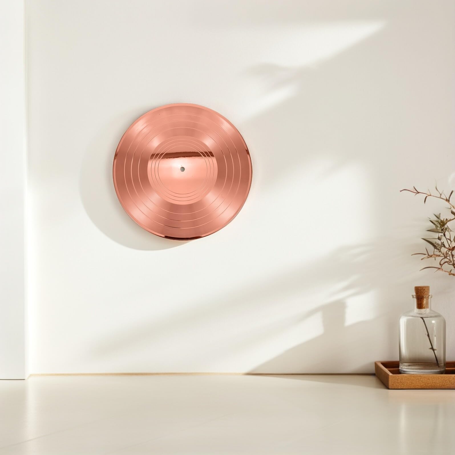 Selbstgemacht Zifferblatt für Vinyl Schallplattenuhr 2 Stück Abs Retro