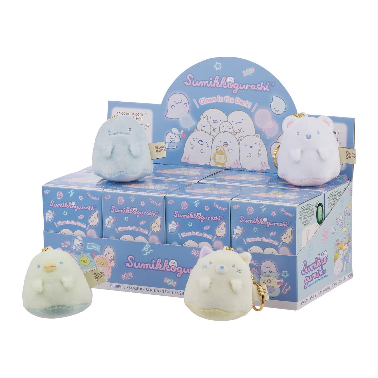 SUMIKKOGURASHI San-X Original Ghost Series Plush Blind Box - 8pcs