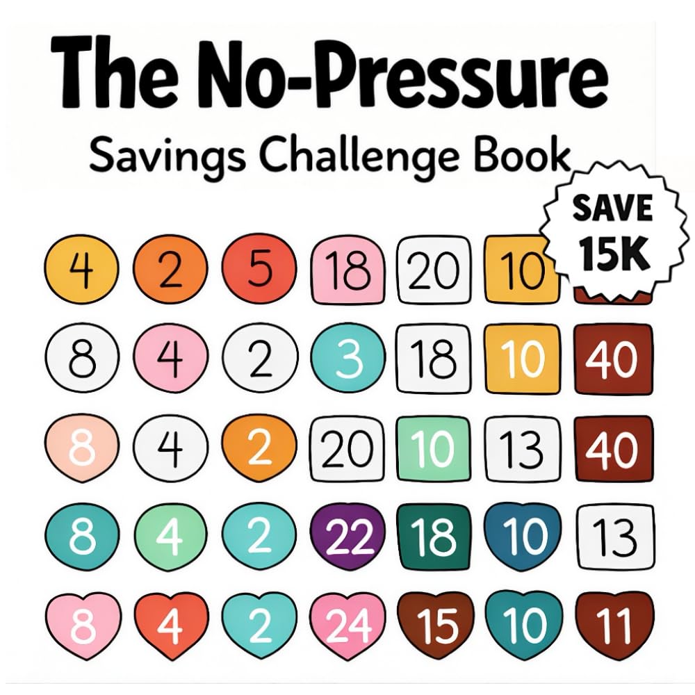 The No-Pressure Savings Challenge Book: The Most Basic Savings Challenge: One Box at a Time