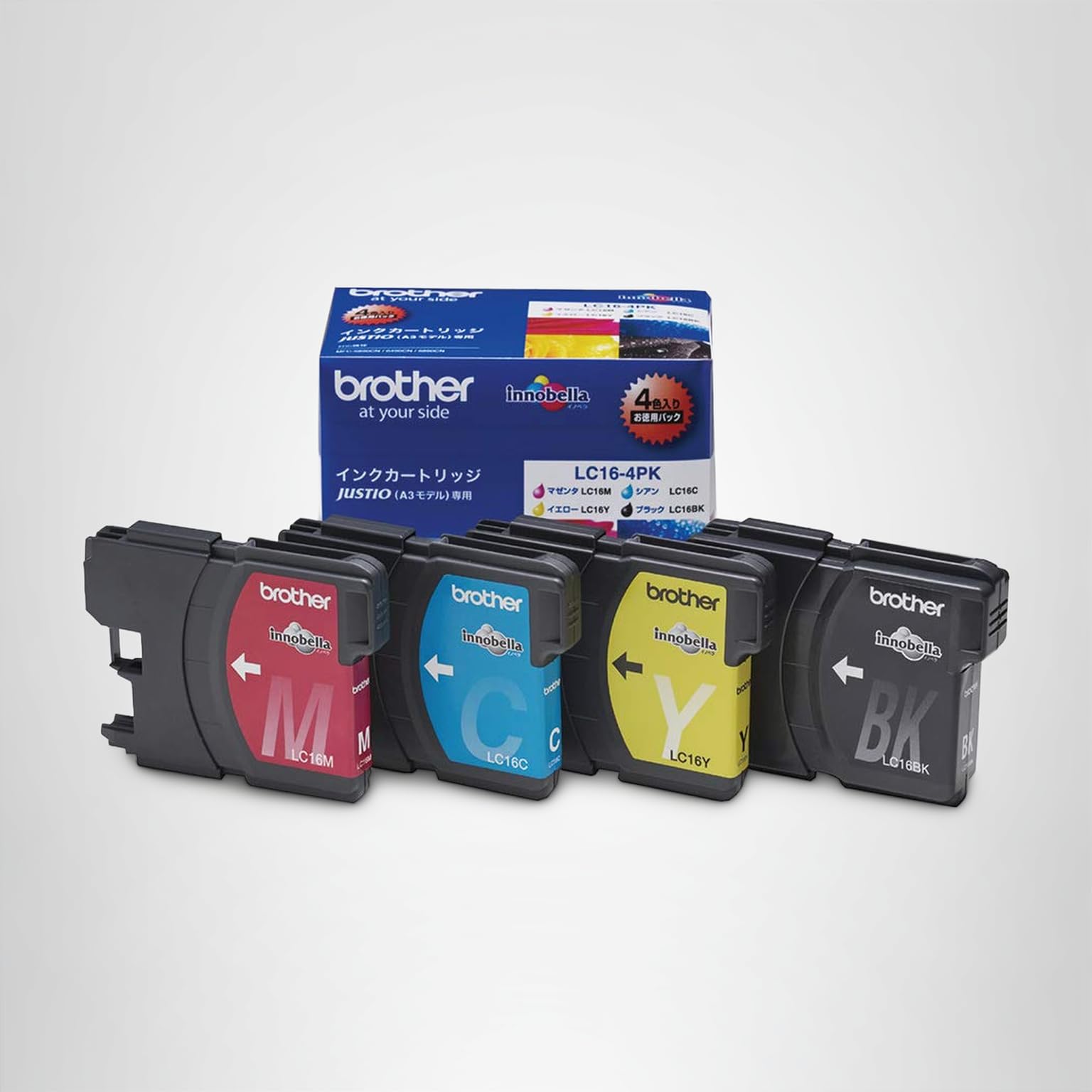 Amazon.co.jp: 【brother純正】インクカートリッジ4色パック(大容量