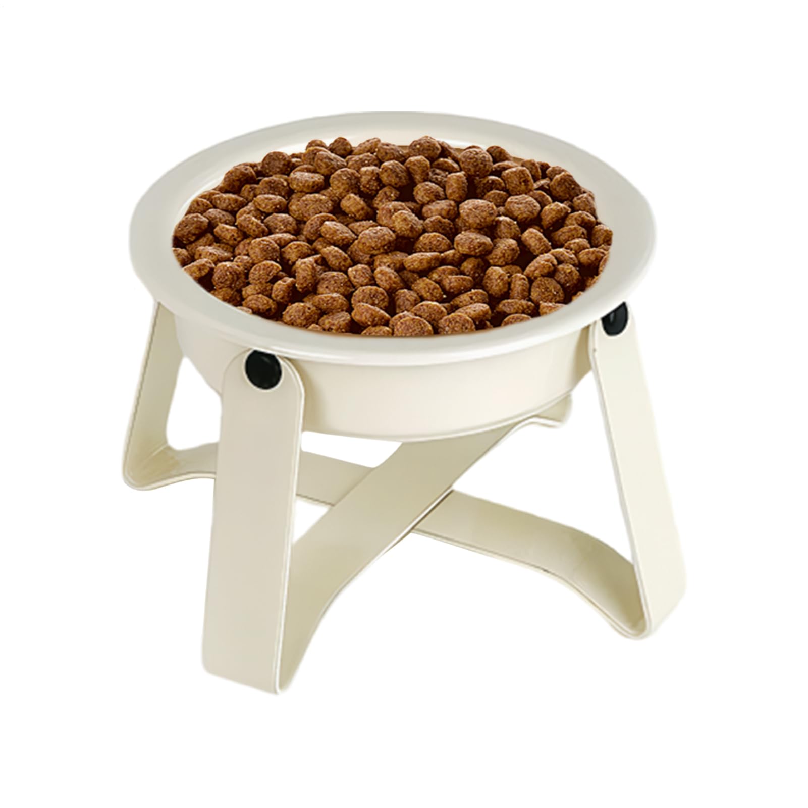 Mangeoire en céramique pour chiot et petit chien avec base surélevée et antidérapante
