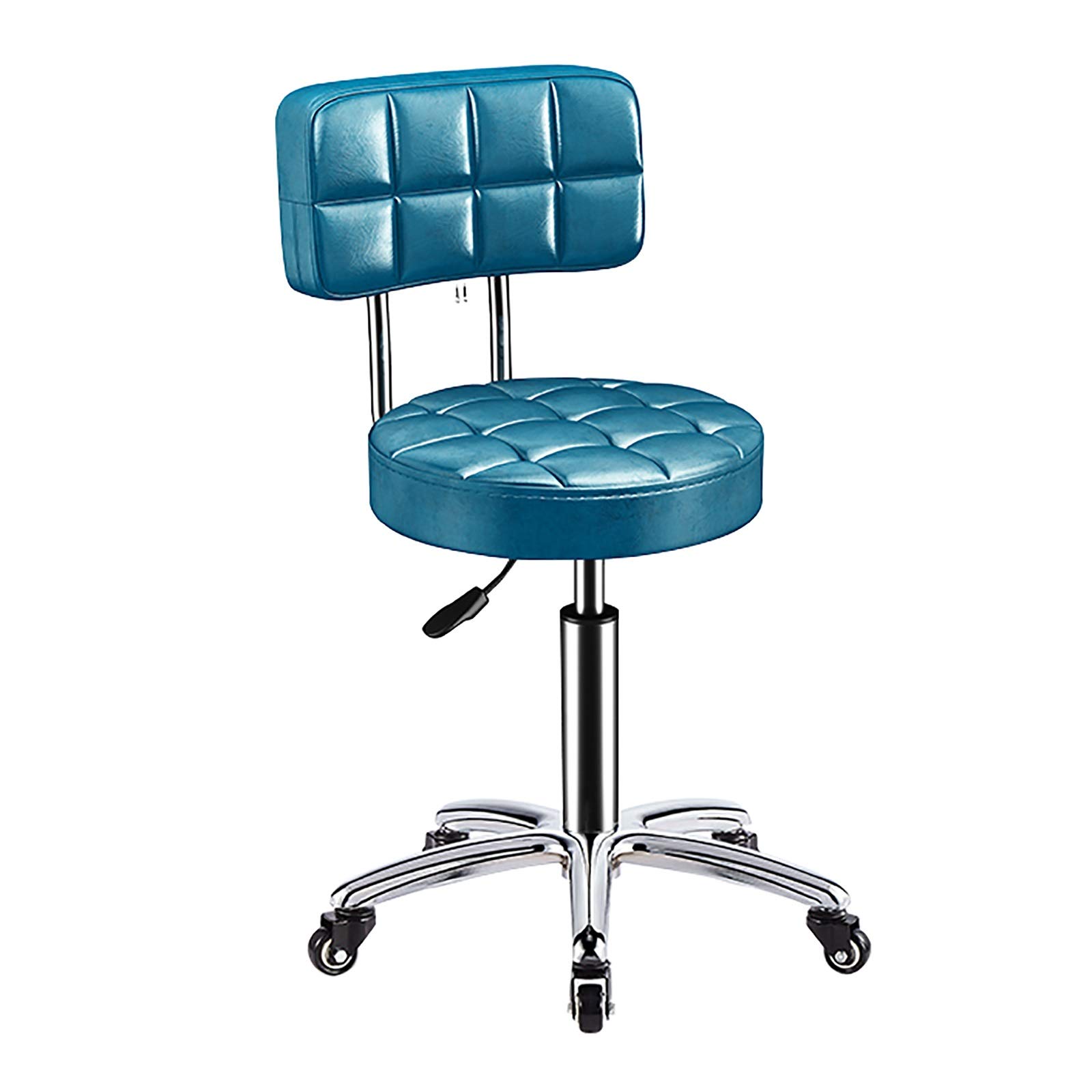 AYCDL Bar Stools, Height Adjustable Bar Chairs,artificial Leather, 360° Swivel Kitchen Stool With Backrest,A2