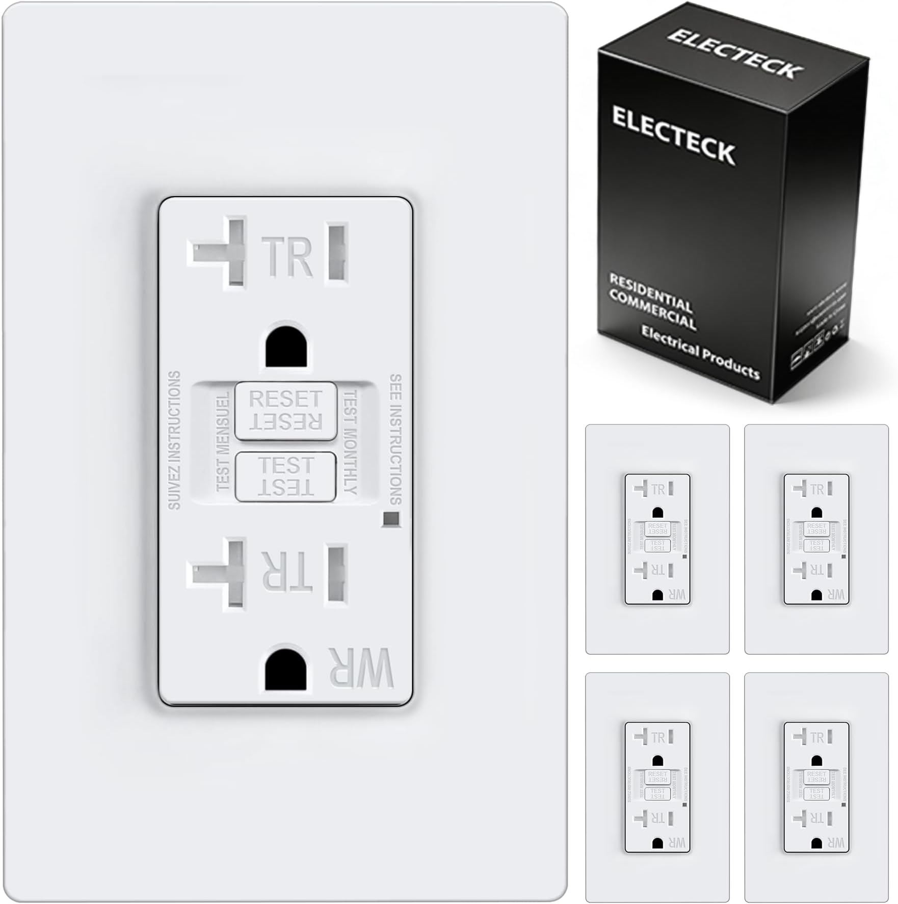 20 Amp Outdoor GFCI Outlets