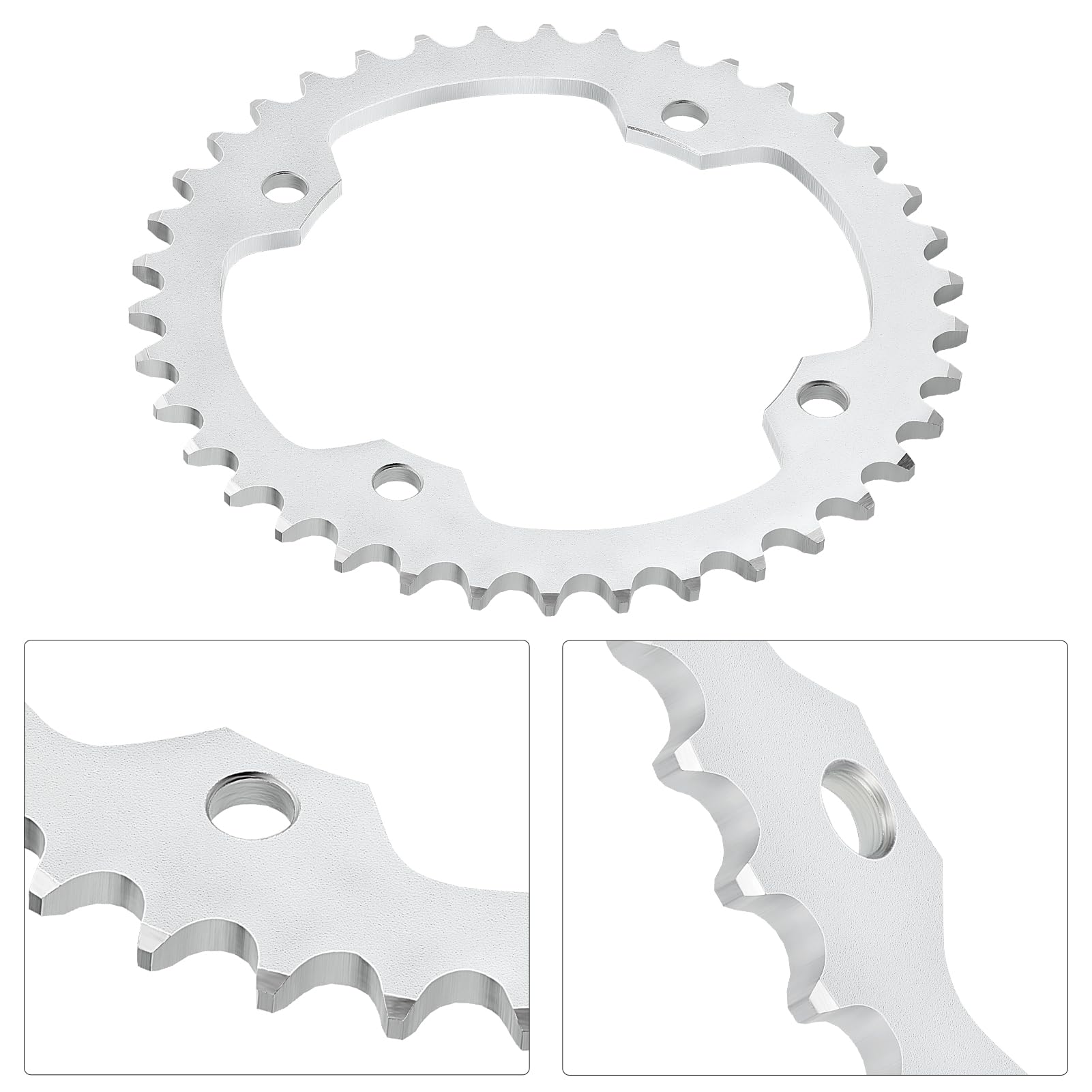 Kettenrad Hinterachse & Nabenhalter Satz Passend für Yama-ha YFZ450 Raptor 700 2004-2024 1S3253860000 5TG253860000 5TG254381000
