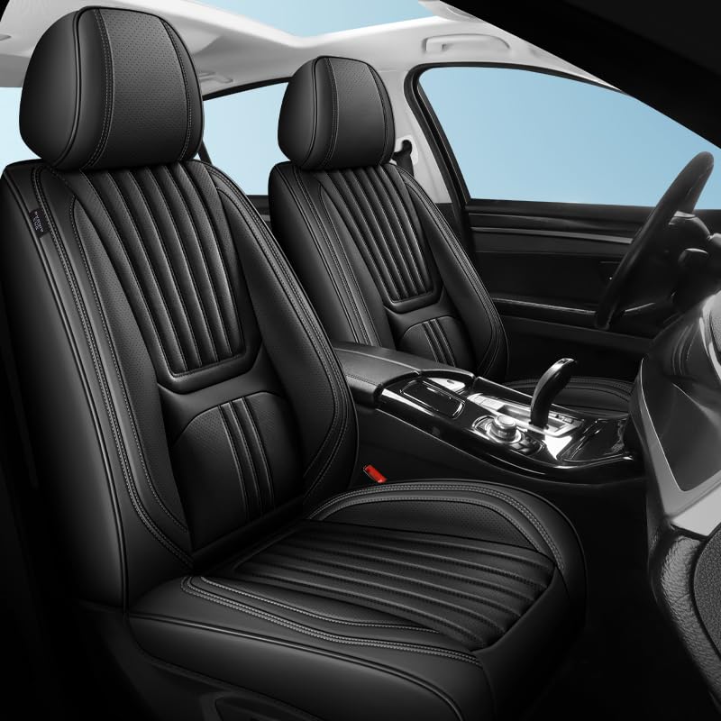 Housses de siège de voiture en cuir nappa luxe pour Jeep Renegade 5 places