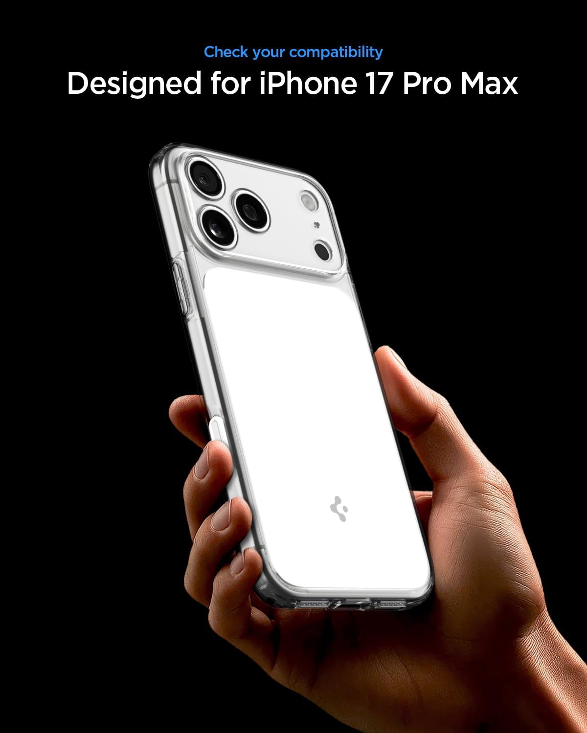 Spigen for iPhone 17 Pro Max Case, Ultra Hybrid T MagFit [Camera Control Button] [Compatible with Magsafe] - Glossy White - Image 2