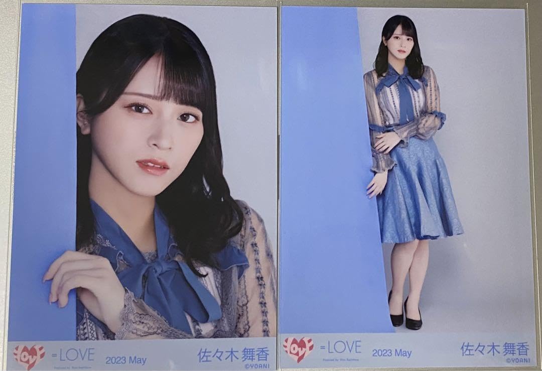 LOVE イコラブ 佐々木舞香 Felicitest 直筆 チュウ 生写真 イコラブ