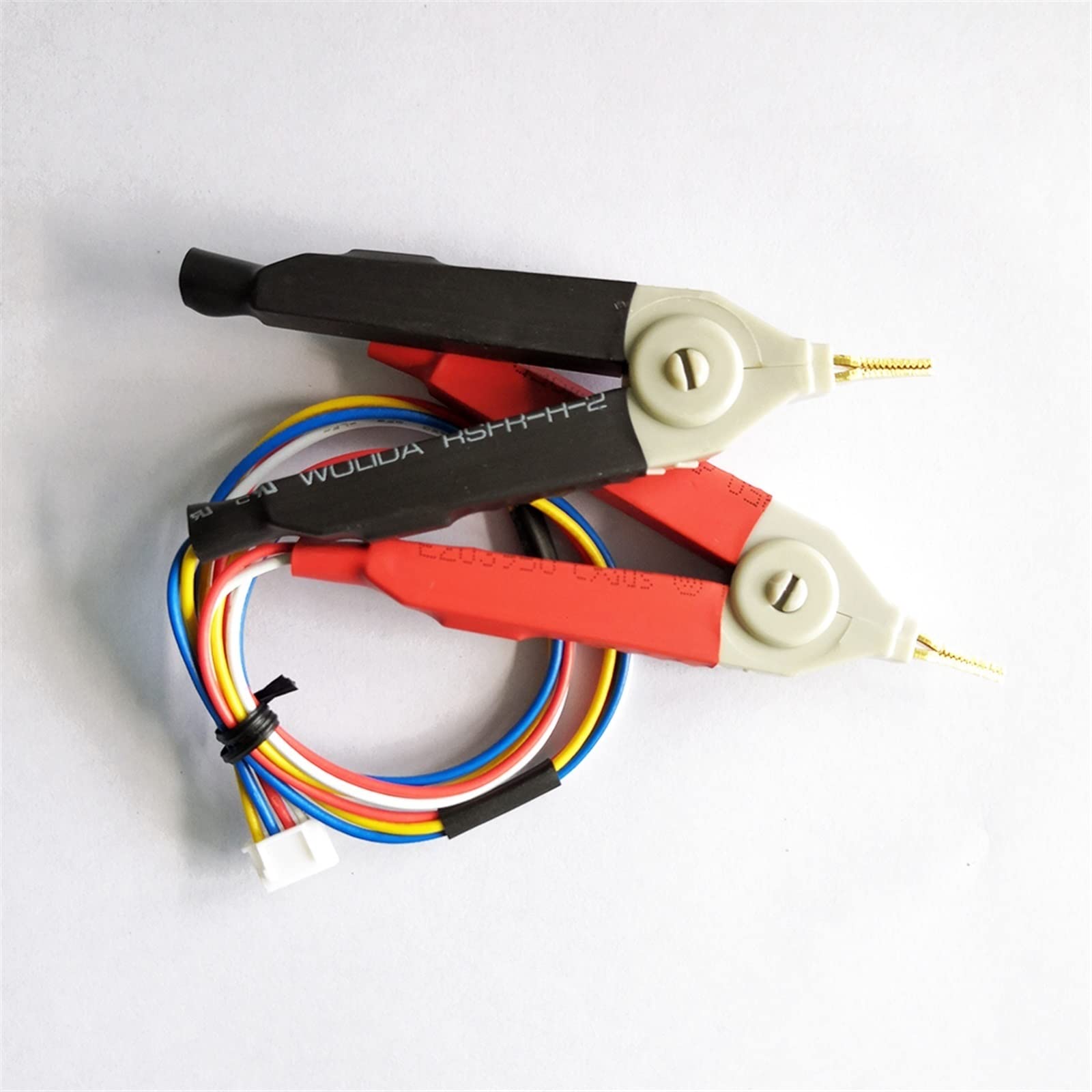 Medidor de miliohmios Digital Resistencia de 20 ohmios de 4 Hilos Probador de Resistencia de ohmios multímetro de 2000 miliohmios con sonda de Prueba Kelvin (Color : 0-200 Ohm)