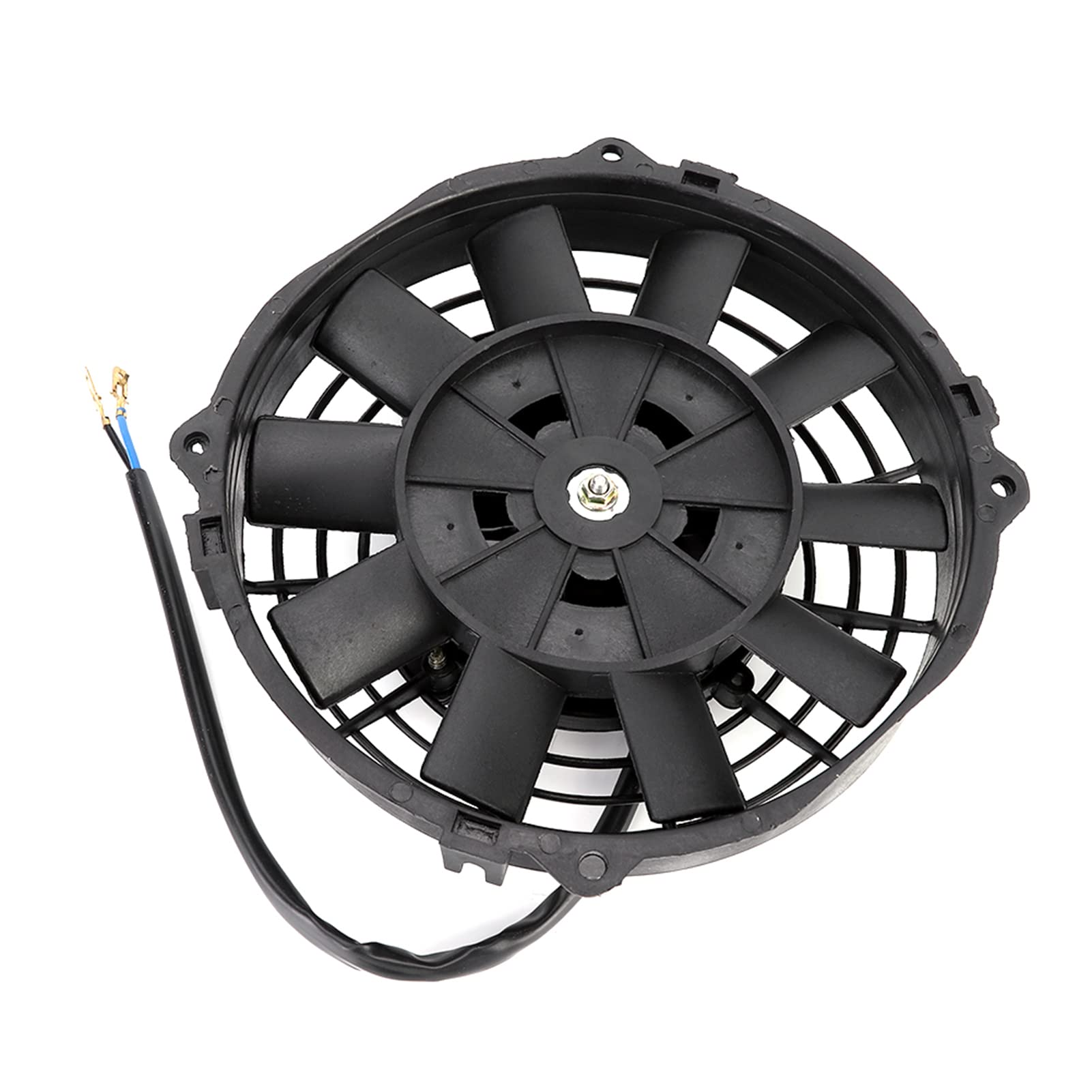 Ventola 12v di Raffreddamento Per Radiatore Elettrico Sottile da 7 Pollici Thermo 12V Universale con Kit di Montaggio