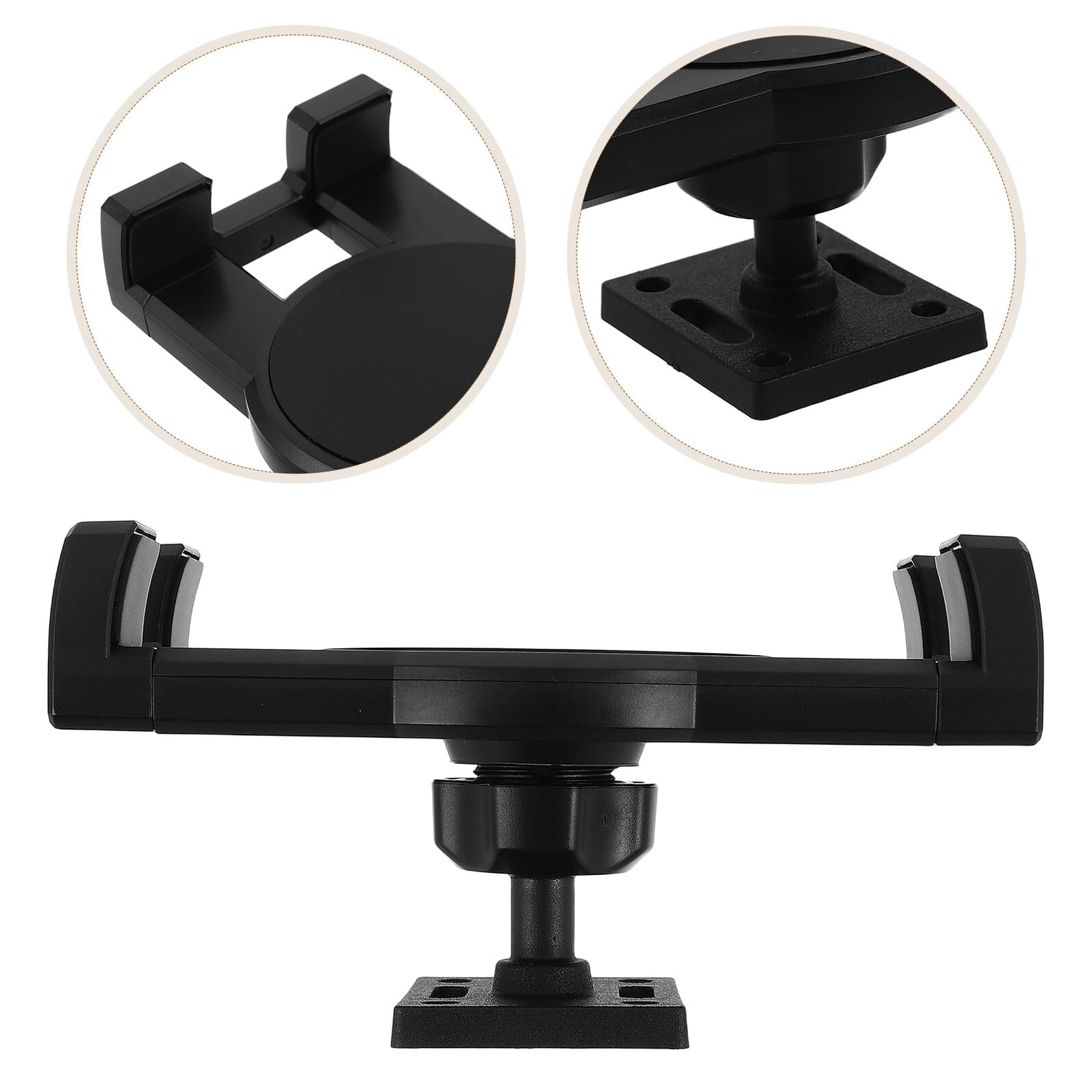 Toyvian Soporte de Pared Giratorio para Monopatín Negro de 360 Grados, Colgador para Longboard, Almacenamiento Vertical para Patineta en Garaje y Dormitorio, Gancho Extensible