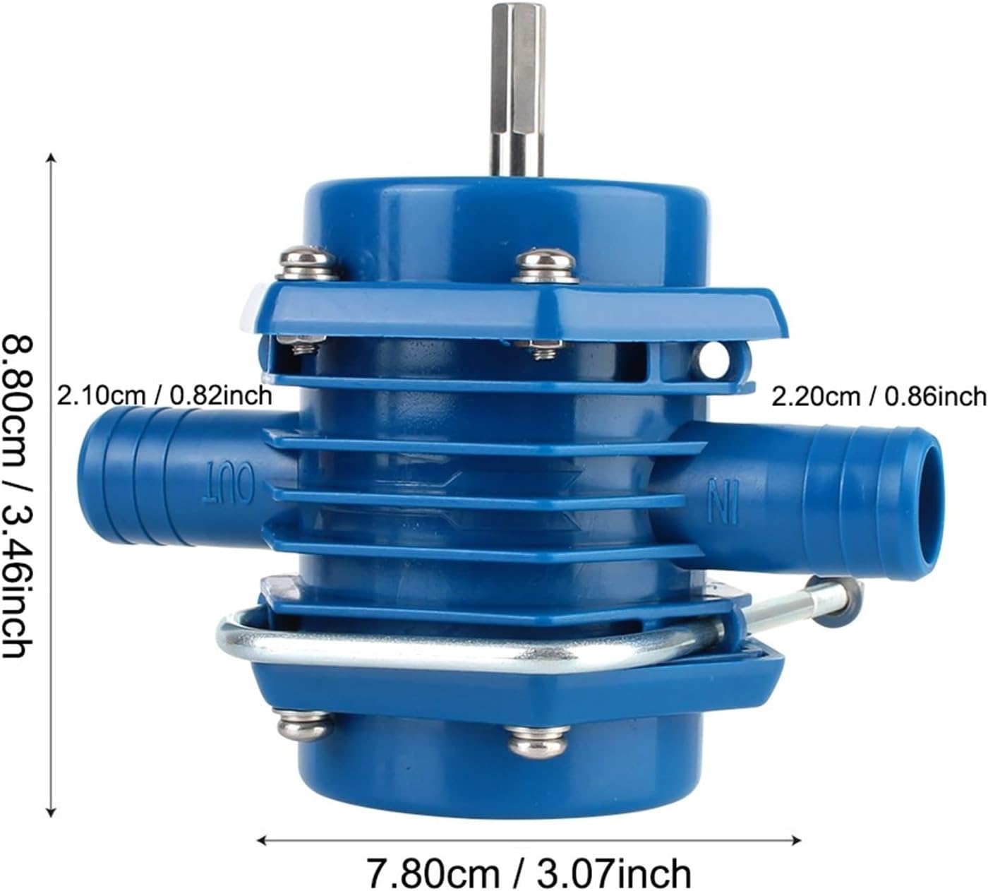 Heavy Duty Self-Priming Hand Electric Drill Water Pump No Power Required Home Garden Centrifugal Pumps(Type B)