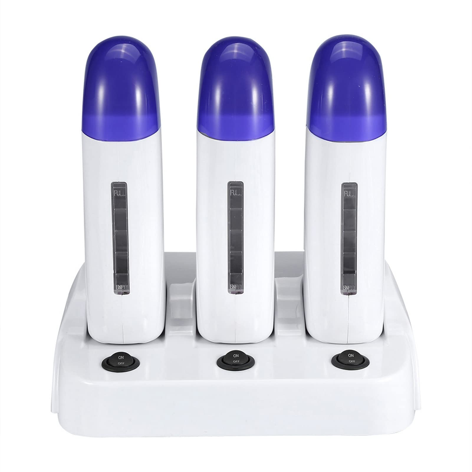 Roll on Wax, Calentador de Cera de Rodillo de Cera para Cartucho de Depilación, Calentador de Rodillo Depilatorio de Cera, Máquina de Depilación Corporal con Cera