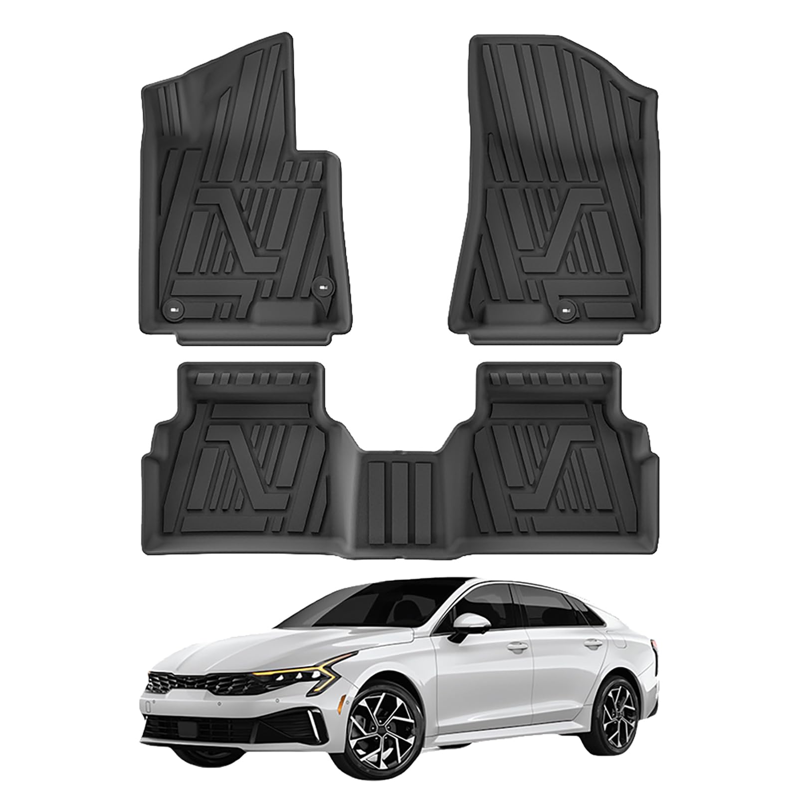 Tapis voiture antidérapant Kia Sonata pour éliminer l'humidité du sol