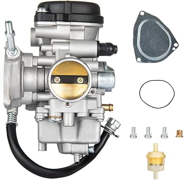 PUCKY Carburetor For ATV Yamaha 2000-2006 Kodiak 400 YFM400 & Big Bear 400, 2004-2006 Bruin 350, 2007-2011 Grizzly 350, 2007-2012 Grizzly 450, 2006-2009 Wolverine 350, 2007-2010 Wolverine 450