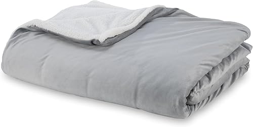 Miniatura 2 de Berkshire Blanket Manta con peso para adultos, para dormir, perfecta para 12 libras, materiales de primera calidad con cuentas de vidrio (12 libras,
