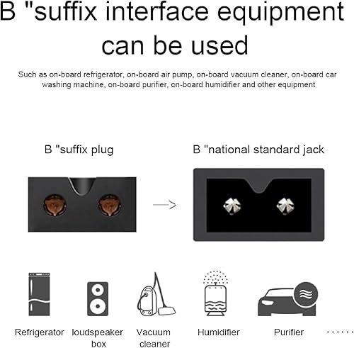 Miniatura 7 de iayokocc 2 cables de extensión de 12 V 2 M, enfriador de automóvil, caja fría, refrigerador, cable de extensión de 12 V, mini refrigerador de 2