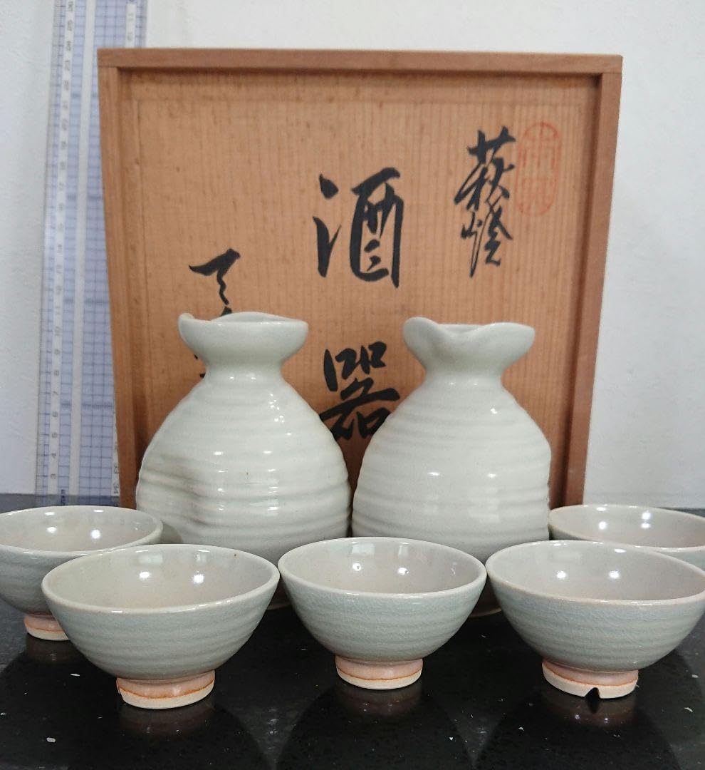 NO324  京焼　徳利　七宝繋ぎ文様 NO324 京焼徳利七宝繋ぎ文様アンティーク