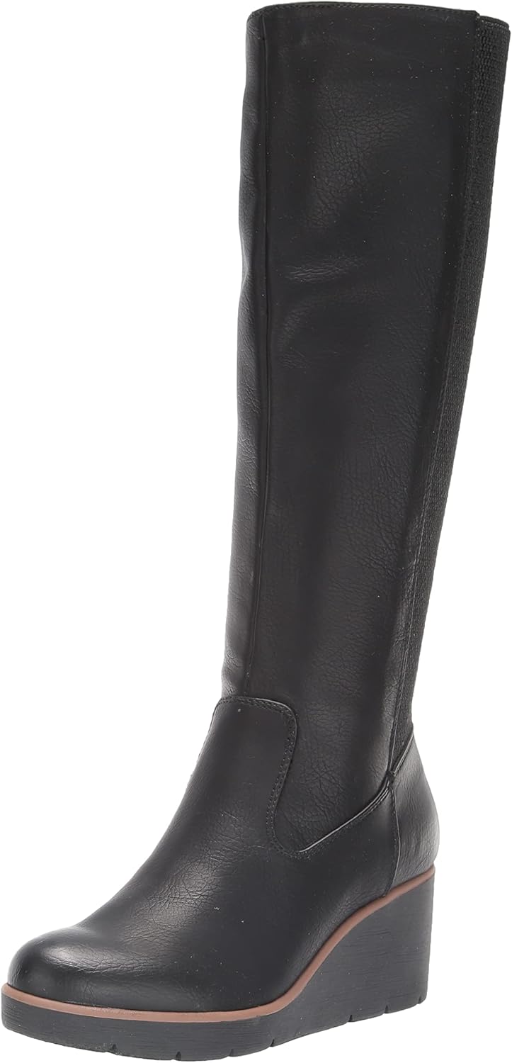 SOUL Naturalizer Womens Approve Knee High Boot Black 6.5 M