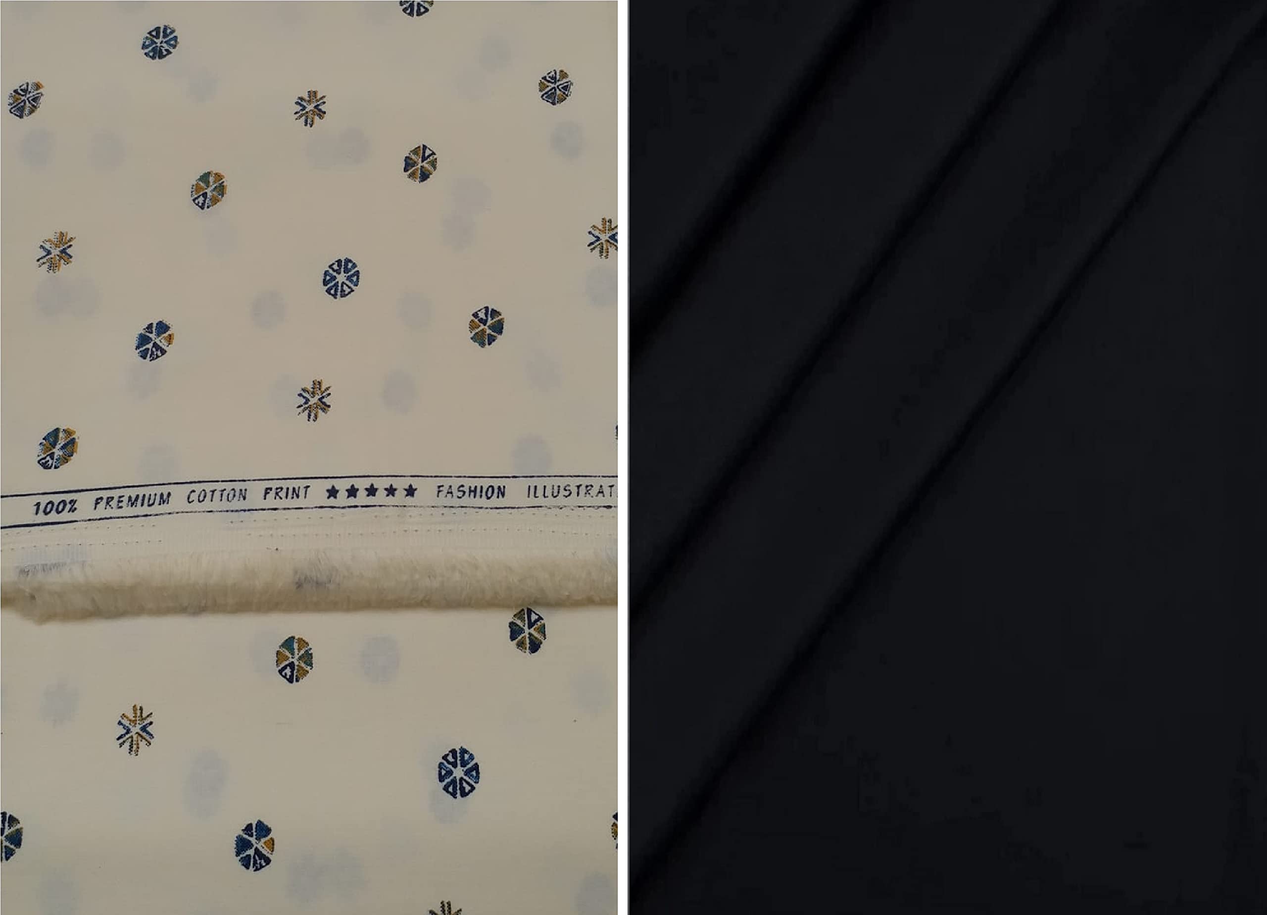 pri & su cottlinns Pri & Su CottLinn Combo fo Giza Cotton Floral Shirt 600027 & Trouser 90009-picture-24