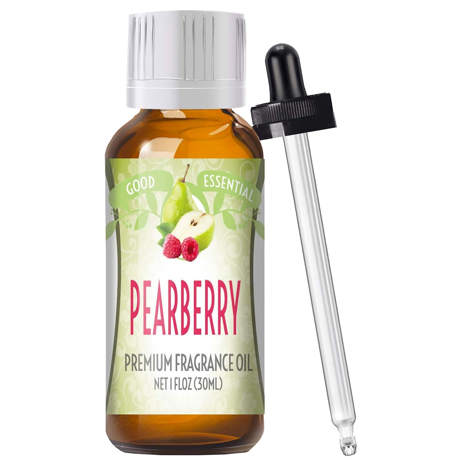 Good Essential - Professional Pearberry Fragrance Oil 30ml for Diffuser, Candles, Soaps, Lotions, Perfume 1 fl oz - Aromatherapy Diffuser Oil Pearberry - Pearberry Fragrance Oil for Candles