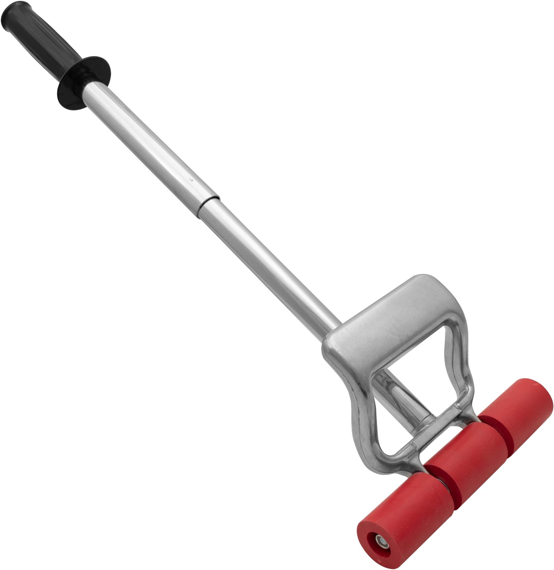 Extendable Heavy Duty Floor and Wall Roller for Laminate, LVP, Veneer, Linoleum, Carpet, Tile and Wall Coverings 7-1/2 Wide with a 17 inch Handle that Extends to 27 inches