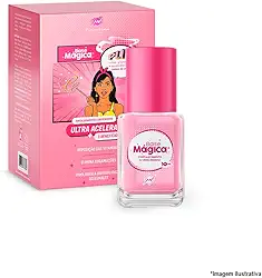 Menina Vaidosa Base Magica Unhas Grandes Fortes E Saudáveis 100% Naturais Como Num Passe De Mágica! - - 10Ml