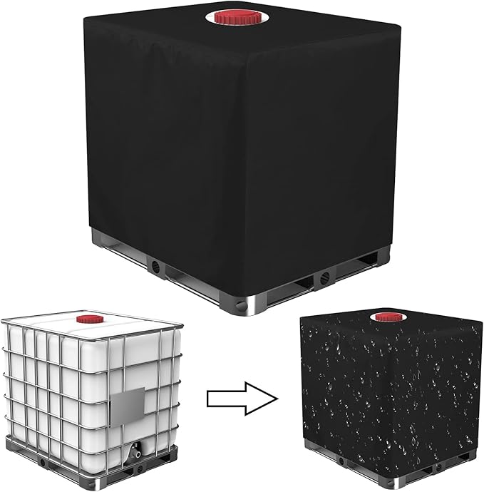 Telo Serbatoio D'acqua, Telo Per Serbatoio 1000 L, IBC, Anti-polvere