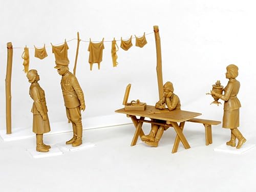 Miniatura 7 de ICM Modelos Soviéticos Militar Serviciomujeres 1939-1942 Kit de construcción