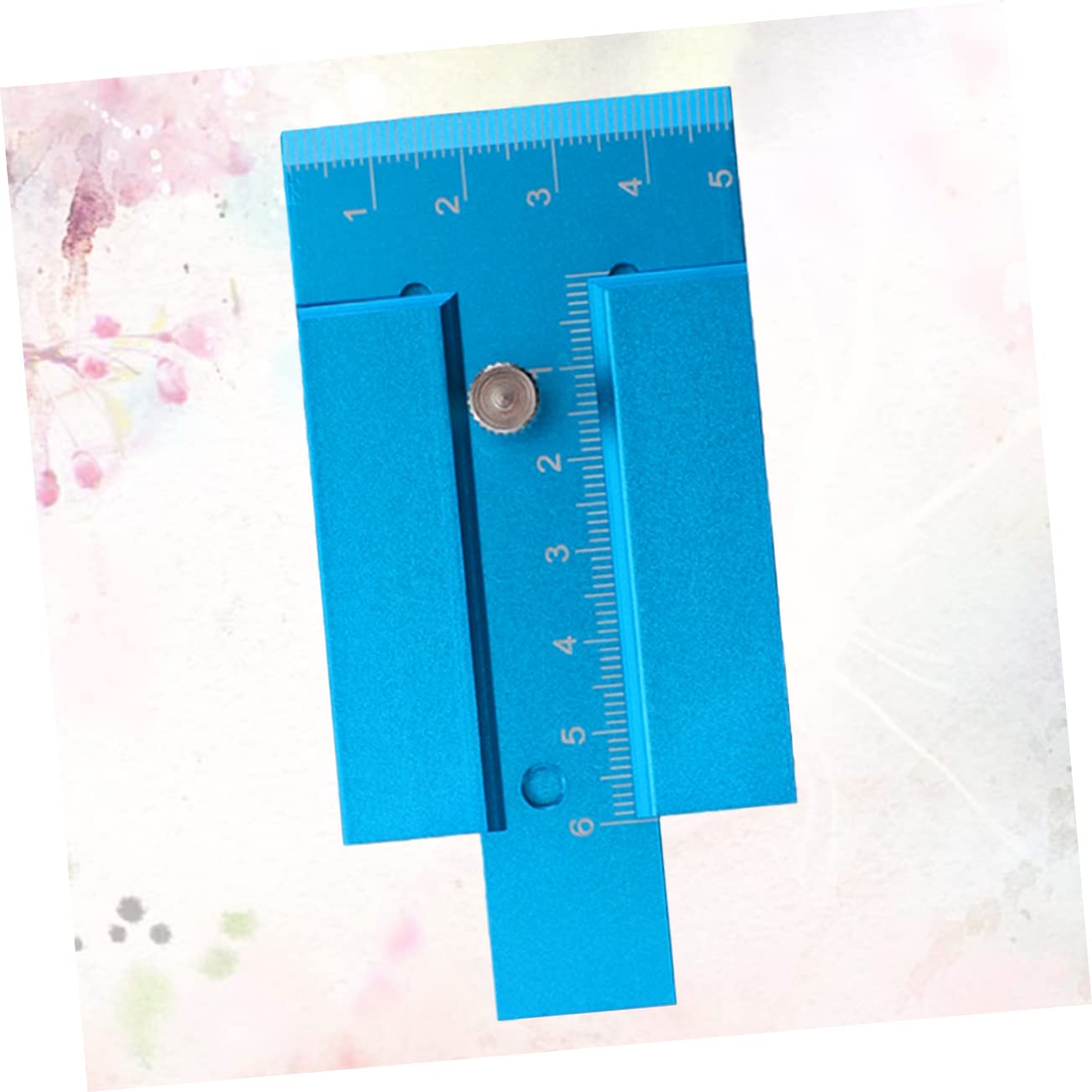 Artibetter Woodworking Bench Height Gauge Table Height Ruler Metric Gauge Ruler Alloy Easy to Use for Carpenters
