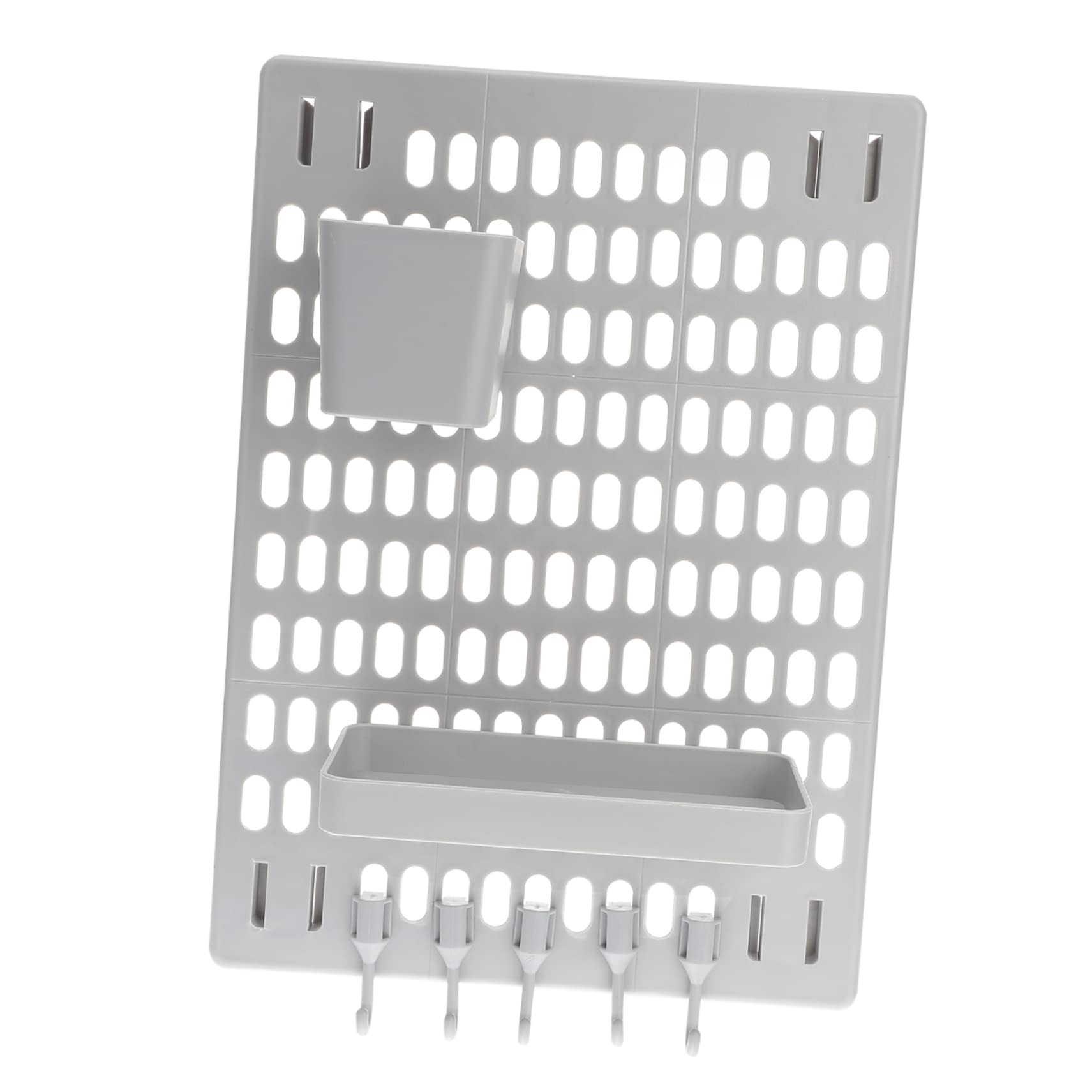 Alipis Pegboard Wall Organizer 1 Set Home Storage Craft Show Display Stand Office Decor