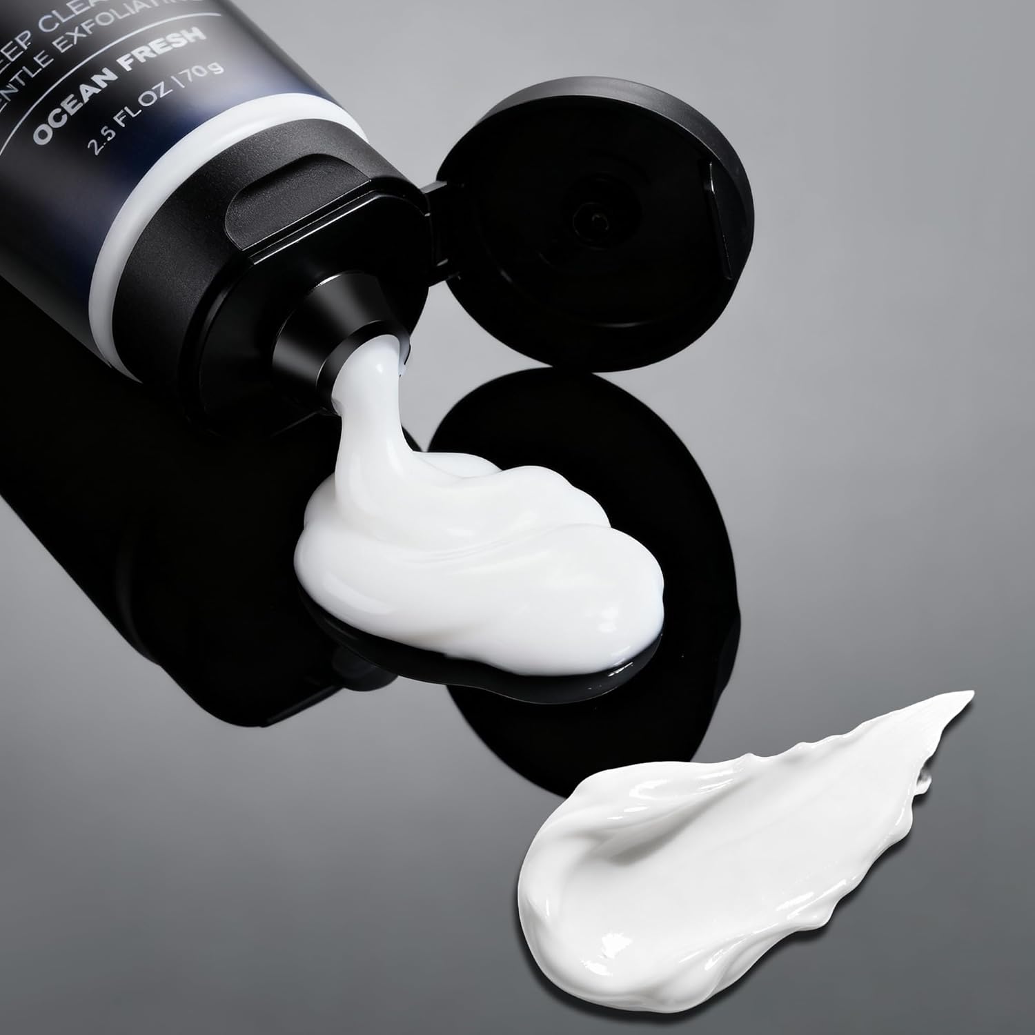 Men's Grooming Kit - 7 Piece Luxury Bath & Body Gift Set Includes 3-in-1 Face Wash, Exfoliating Soap Bar, Body Spray, Mist, Lotion, Shower Sponge & Travel Bag for Valentines Fathers Day Birthday - Image 4