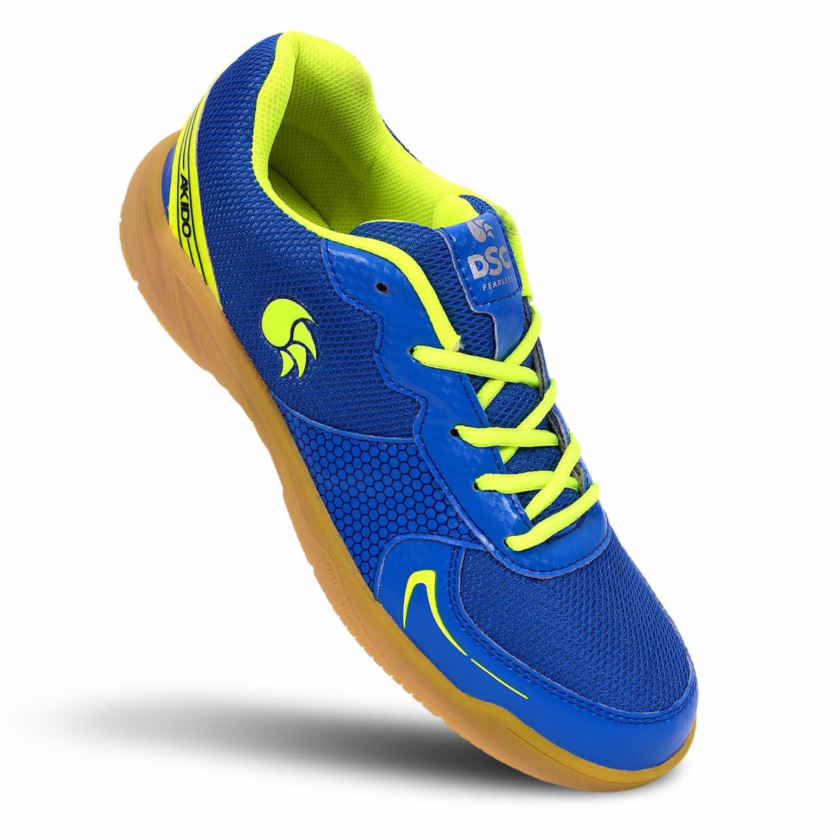 Akido Badminton Shoes for Mens, Size UK - 3, Colour - Royal-Blue/Crepe-image-14