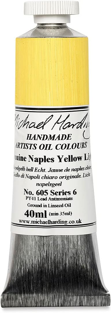 Artist Oil Colours, Genuine Naples Yellow Light, 40ml Tube, 60540