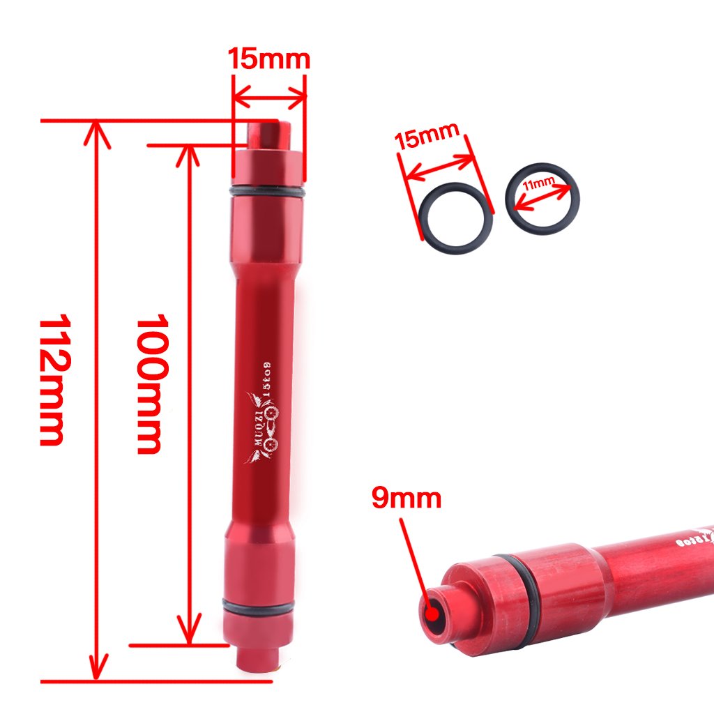 Adaptateur De Moyeu Vélo - QR Vers Axe Traversant - M10 à 12mm, 8-12 Vitesses - Neuf