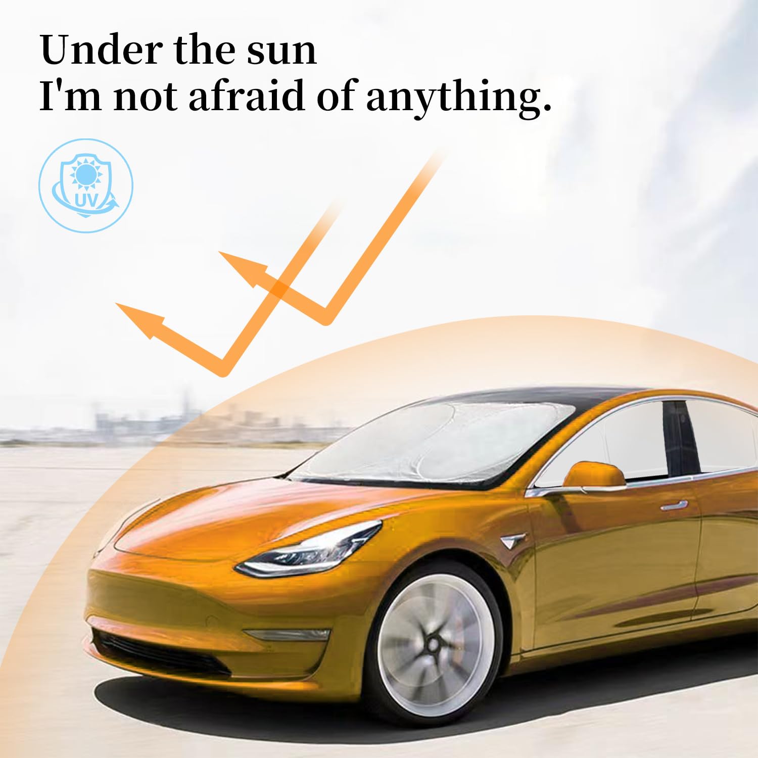 Tesla Model Y ochrona przeciwsłoneczna - ochrona przed promieniowaniem UV i prywatność, Hot Pad do Tesla Auto