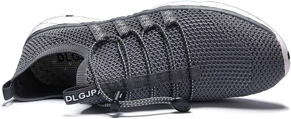 DLGJPA Women's Lightweight Quick Drying Aqua Water Shoes Athletic Sport Walking Shoes 6 19009darkgray