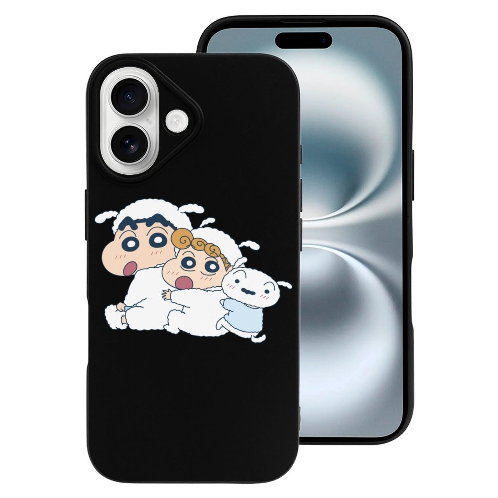 Amazon.co.jp: IPhone16用 ケース クレヨンしんちゃん iPhone 16