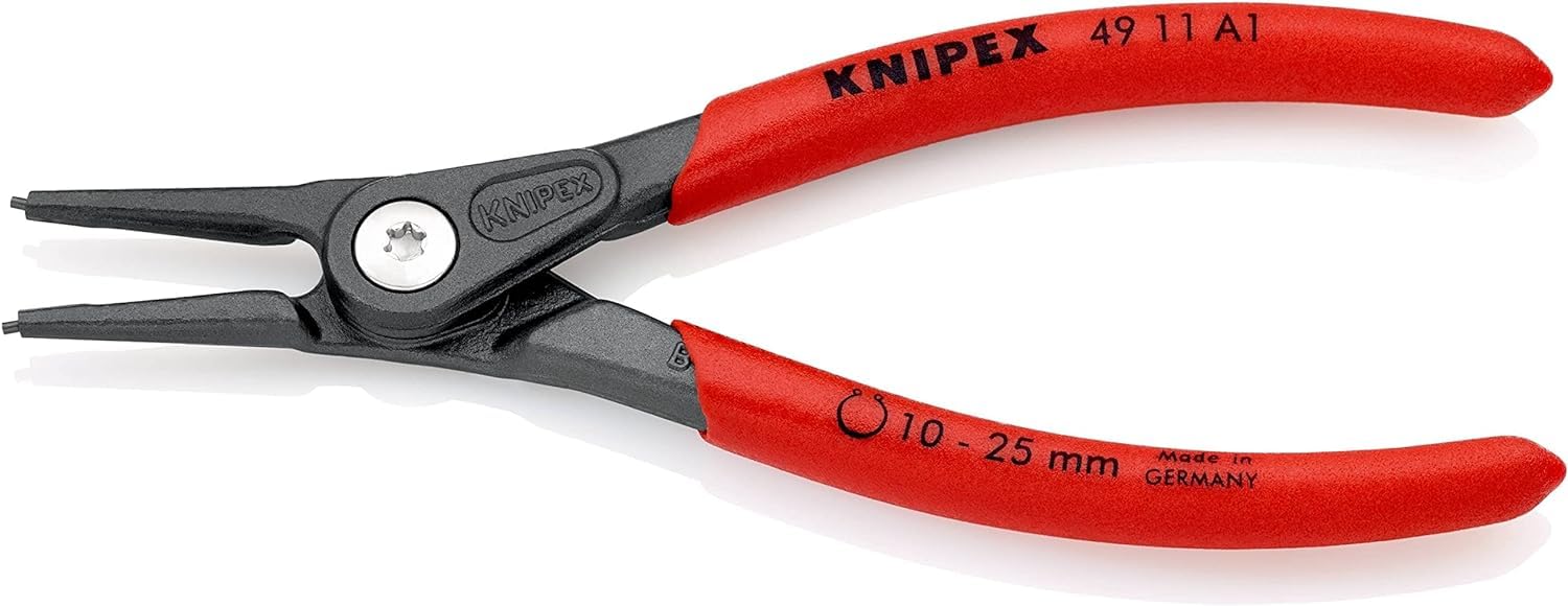 Knipex 49 11 A1 Sb 49 11 A1 Precision Circlip Pliers External Straight 10-25Mm