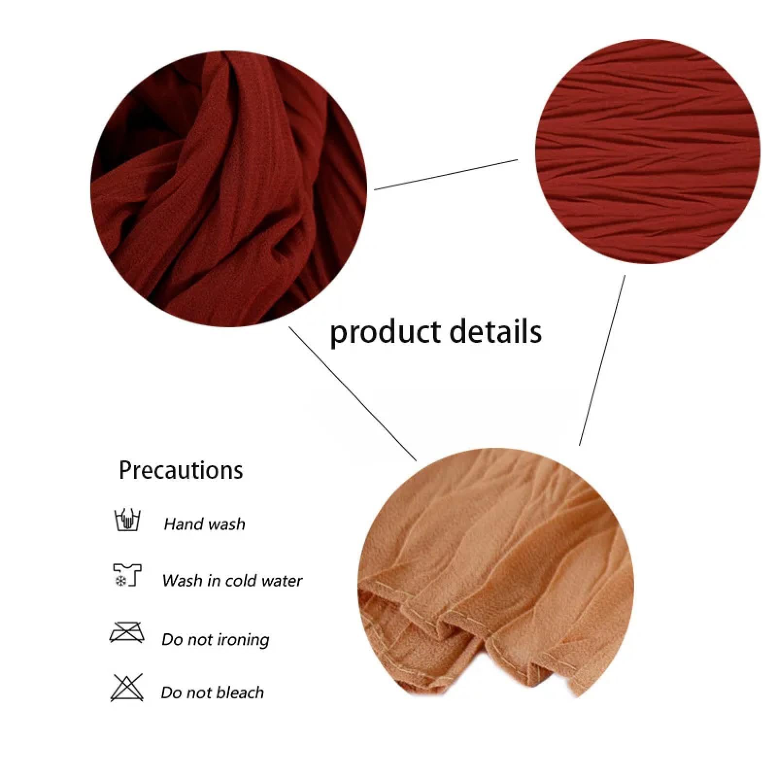 Schals Damen Tücher Halstuch Scarf Schal Frauen Falten Sonnenschutz Schals Weiche Dünne Foulard Weibliche Wickeltücher