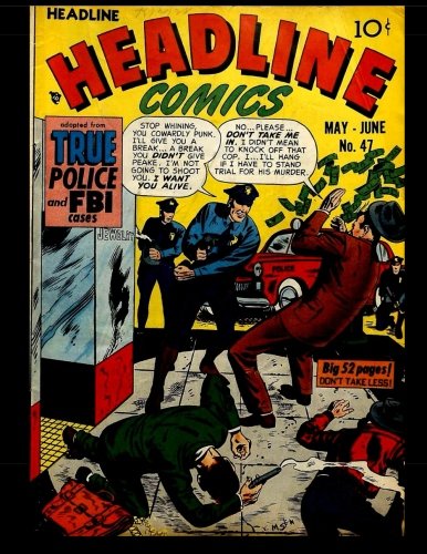 Headline Comics #5: Golden Age Classic Comic