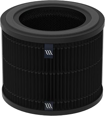 Windmill Air Purifier Replacement Filter | Medical-Grade HEPA Filter, 3-In-1 Filtration, Activated Carbon and Pre-Filter Protects from 99.9% of Smoke, 6 Month Lifespan