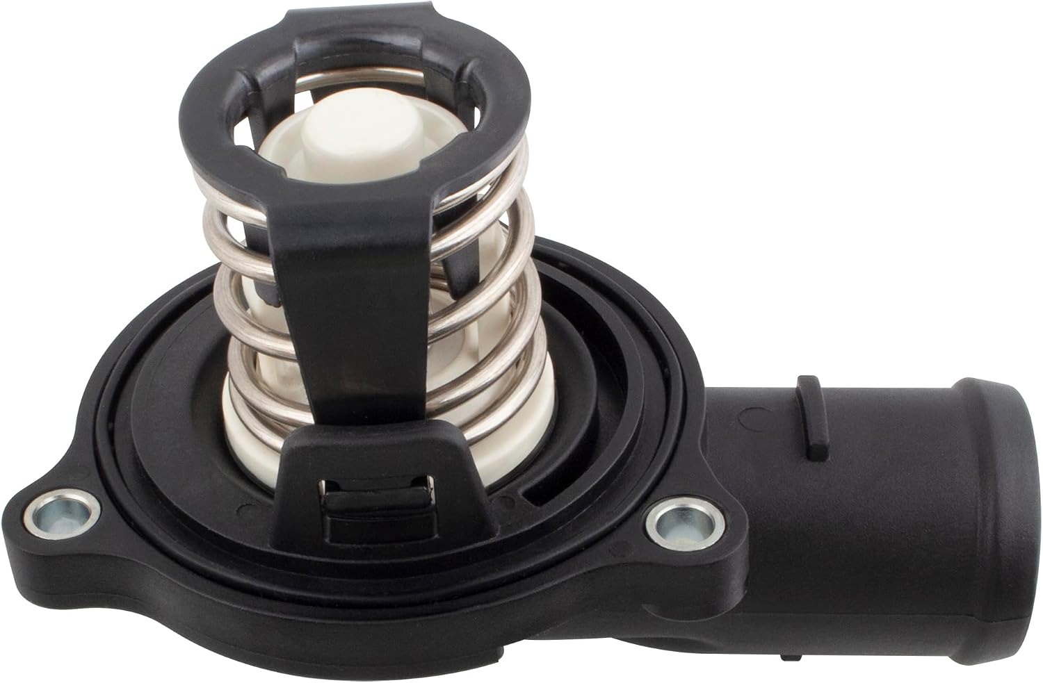BOXI Engine Coolant Thermostat Housing Assembly Fits for Audi Q7 2009 2010 2011 2012 2013 2014 2015 / for Volkswagen Touareg 2009 2010 2011 V6 3.0L / Replaces 059121111F 059121111