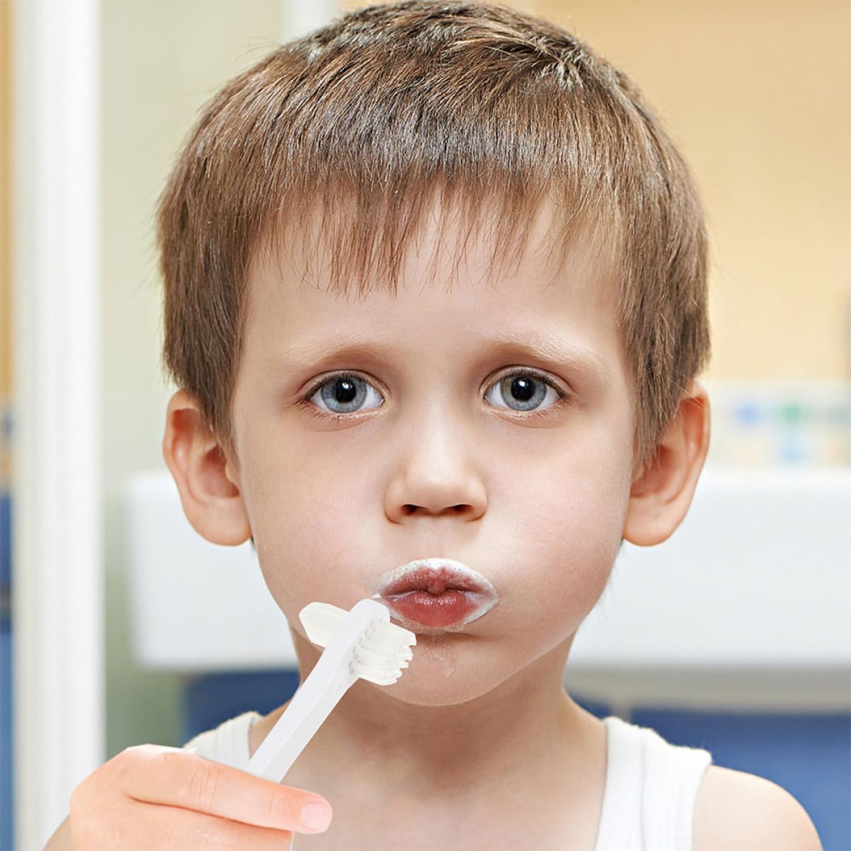 Healvian 30 Pezzi Spazzolino Denti Finto A Doppia Spazzolino per Dentiera Spazzolino da Viaggio Spazzola Pulizia Dentiera Testa Spazzolino Denti Finto per Denti Finti