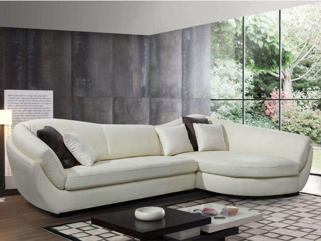 Homax. SF68 Solid Sal Wood Leatherette Upholstered Sofa 3 Seater Right Hand Side Facing Modular, Sectional, Corner L Shaped Sofa Set for Living Room Furniture, Ivory Color-image-31