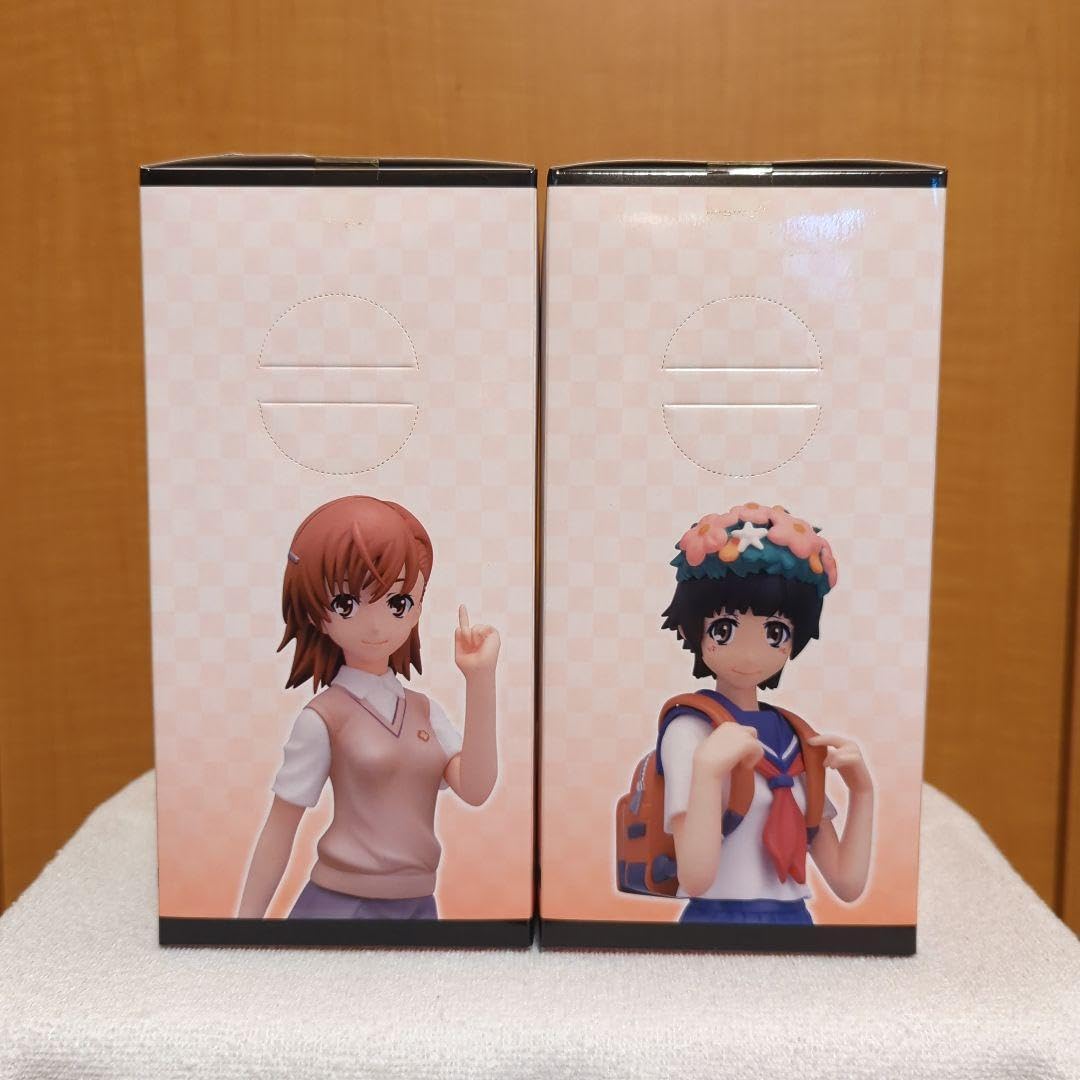 Amazon.co.jp: とある科学の超電磁砲 フィギュア 御坂美琴 初春飾利 2 