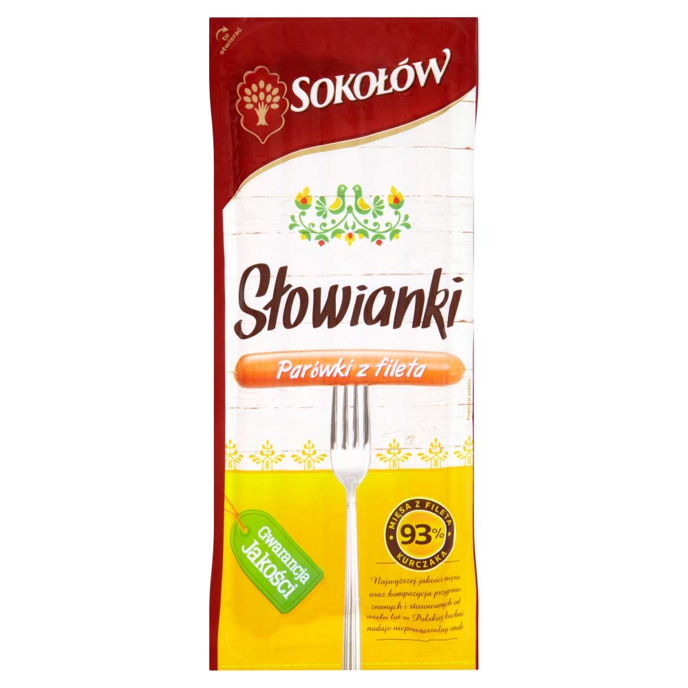 Sokolow Chicken Fillet Hot Dogs, 170 g