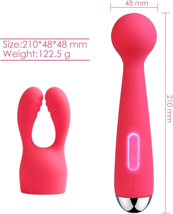 SVAKOM Mini Emma impermeable Vibrador Suave Inteligente ...
