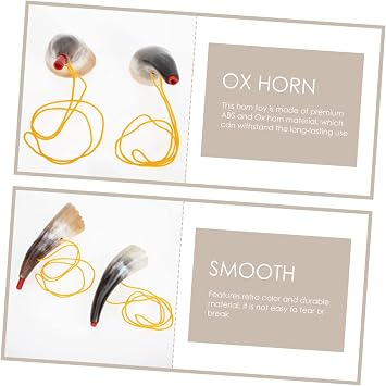 2pcs Musical Toy Horn Horn Shofar Boys and Girls Trumpet Toy Gathering Trumpet for Boys and Girls Party Accessory