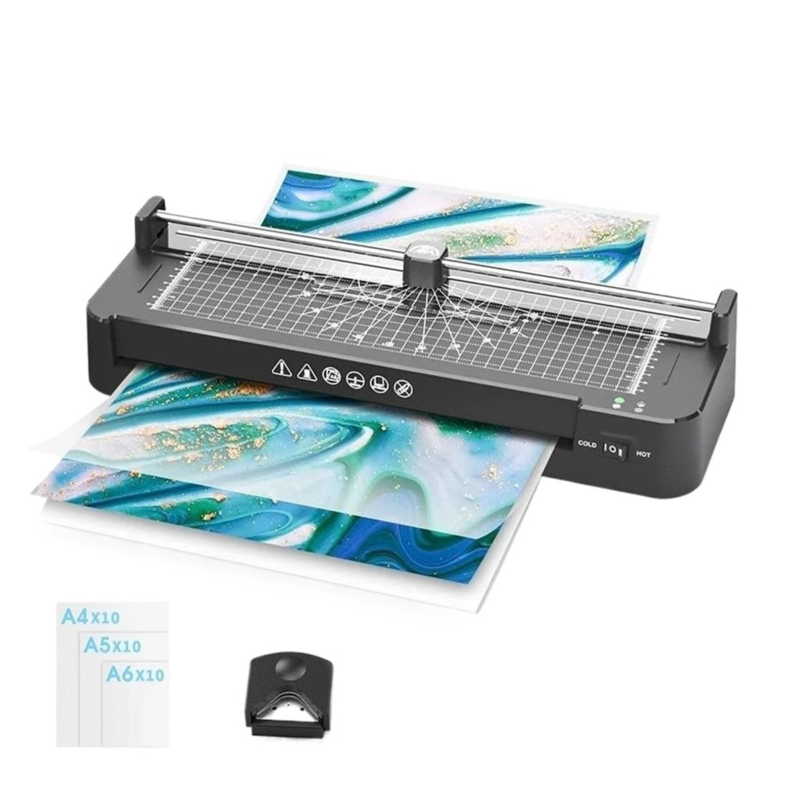 Plastificatrice, macchina plastificatrice, Macchina for laminazione A3 multifunzionale Macchina for laminazione commerciale for ufficio Macchina for laminazione fotografica domestica per uso in uffici